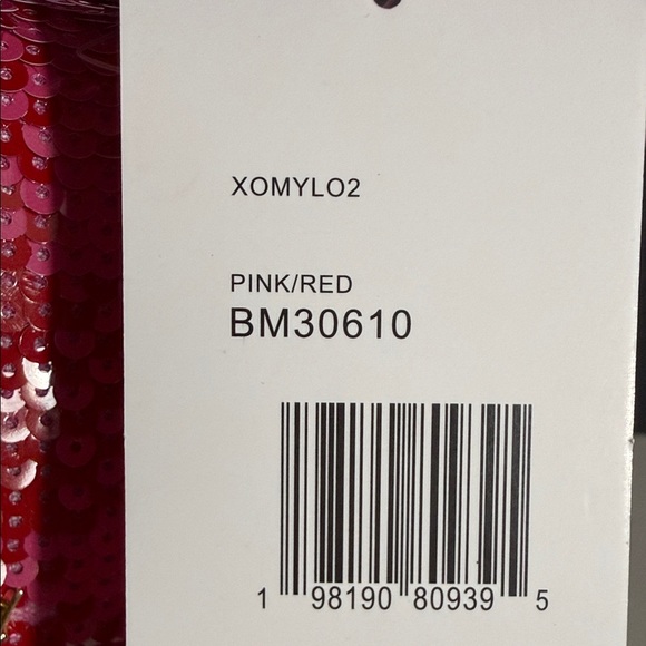 NEW Betsey Johnson Pink SEQUIN Crossbody Bag - Picture 3 of 8